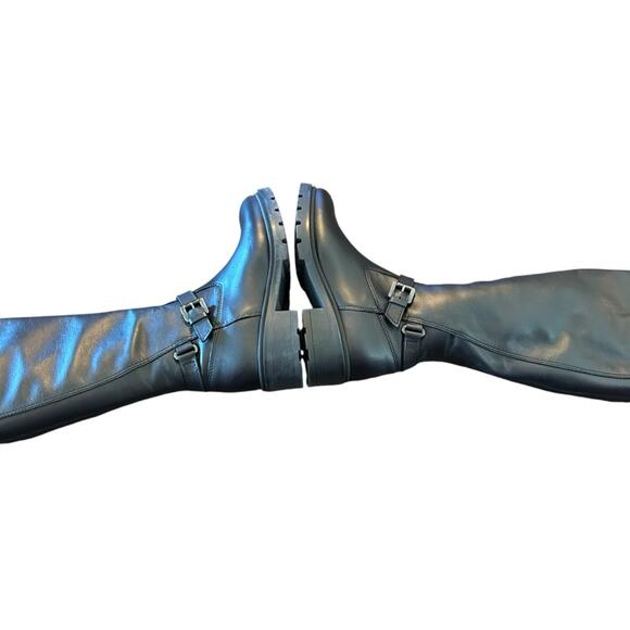 La Canadienne Sonnie Buckled Riding Boots Waterproof Leather City Dry NEW 7 - Picture 9 of 11